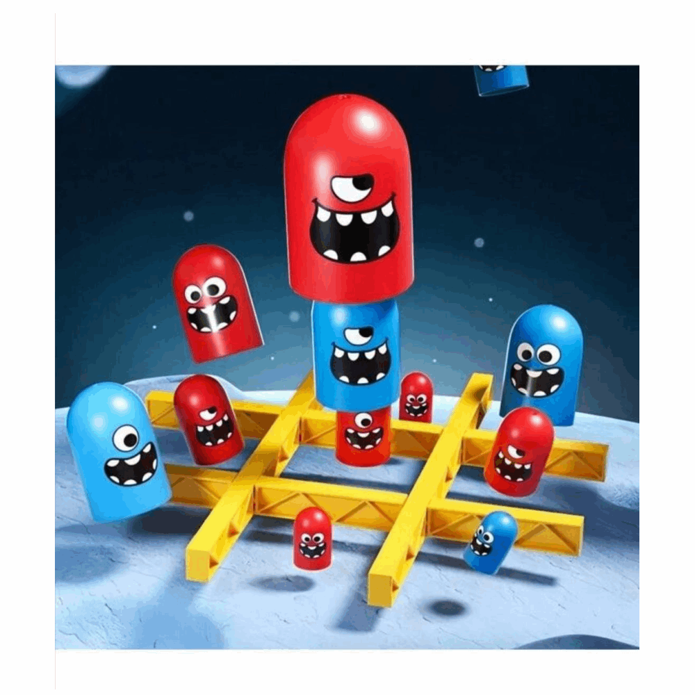 تنميه مهارات لعبه اكس او الكبير ياكل الصفير العلبه الصغيره