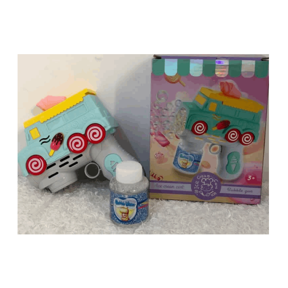 بنادق ومسدسات مسدس صابون بابلز مروحه عربيه ايس كريم 12عين كودA34-008